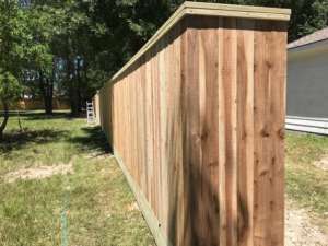 fence project in Montgomery County