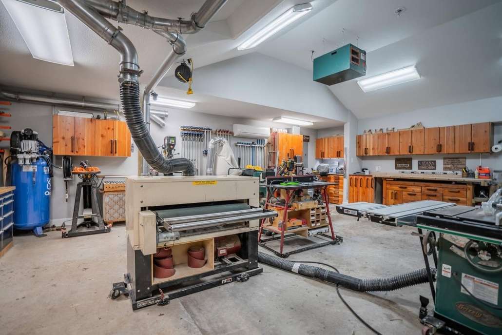 garage workshop Garage conversion in The Woodlands TX
